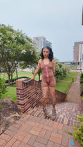 “Rouge” romper
